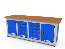 Верстак четырехтумбовый COMBAT 41441.2340 Верстак четырехтумбовый COMBAT 41441.2340