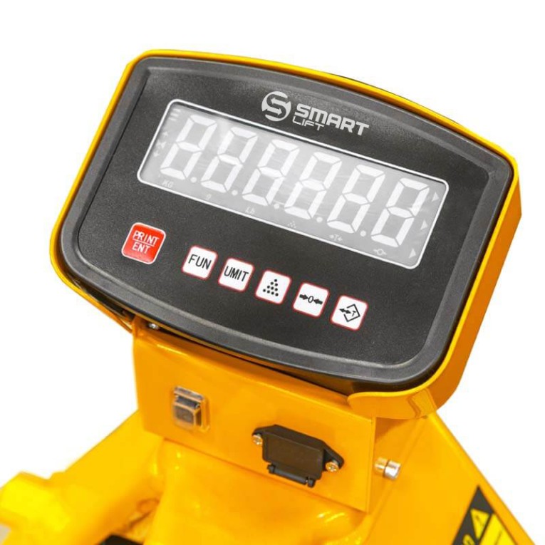 Гидравлическая тележка с весами BFC25 (г/п 2500 кг, вилы 1150x570 мм, PDP) SMARTLIFT (SMART) купить в Апатитах Гидравлическая тележка с весами BFC25 (г/п 2500 кг, вилы 1150x570 мм, PDP) SMARTLIFT (SMART) купить в Апатитах