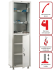 Медицинский шкаф HILFE МД 1 1650/SG купить в Апатитах