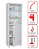 Медицинский шкаф HILFE МД 1 1760/SG купить в Апатитах