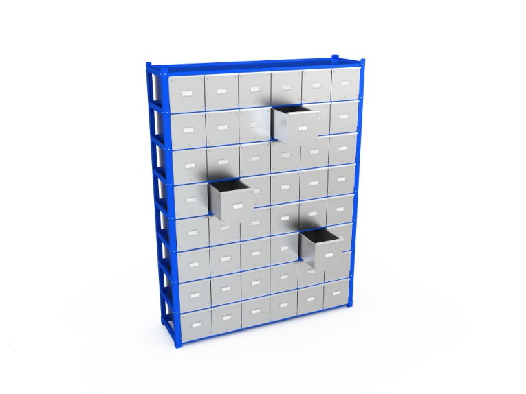 Система хранения с выдвижными ящиками BOXES M 2000.1500.400.B48 купить в Апатитах