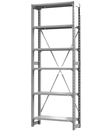Стеллаж ТСУ 2200x700x600 6 полок (150 кг, металл) купить в Апатитах