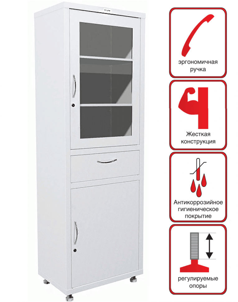 Медицинский шкаф HILFE МД 1 1760 R-1 купить в Апатитах Медицинский шкаф HILFE МД 1 1760 R-1 купить в Апатитах