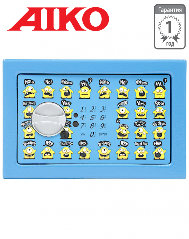 Детский сейф Aiko T-170 EL Smile купить в Апатитах Детский сейф Aiko T-170 EL Smile купить в Апатитах