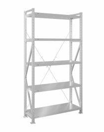 Стеллаж MS U 2000x700x500 5 полок (200 кг, металл) Стеллаж MS U 2000x700x500 5 полок (200 кг, металл)