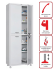 Медицинский шкаф HILFE МД 2 1670/SS купить в Апатитах