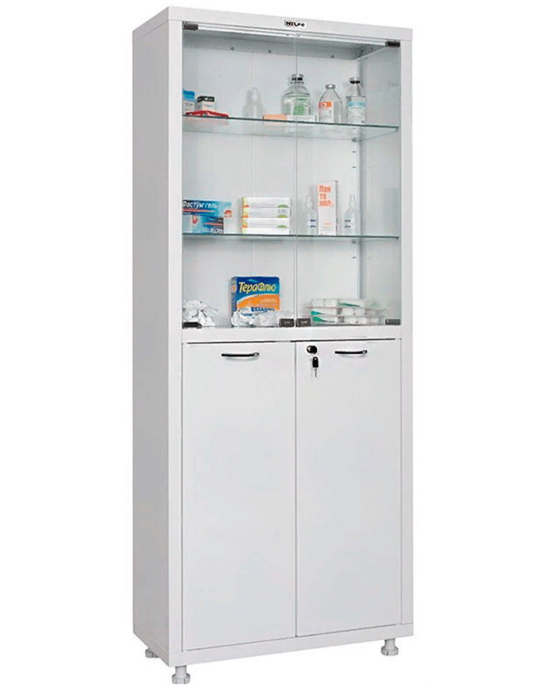 Медицинский шкаф HILFE МД 2 1670/SG купить в Апатитах