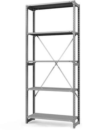 Стеллаж ТСУ 4000x700x800 5 полок (150 кг, перф) купить в Апатитах