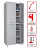 Медицинский шкаф Hilfe МД 2 1780/SS купить в Апатитах