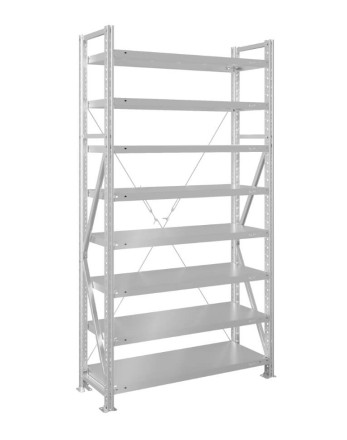 Стеллаж MS U 3000x1500x300 8 полок (150 кг, металл) купить в Апатитах