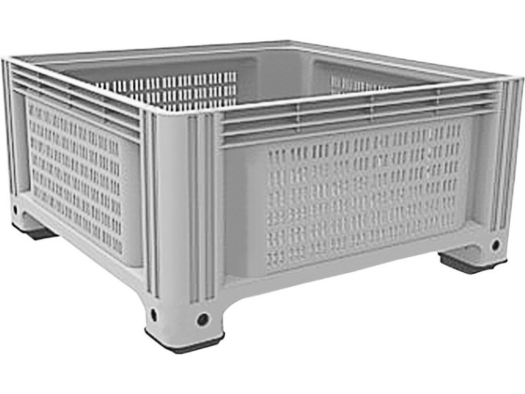D-Box 1130 P 1130x1130x580 мм перфорированный серый на ножках купить в Апатитах