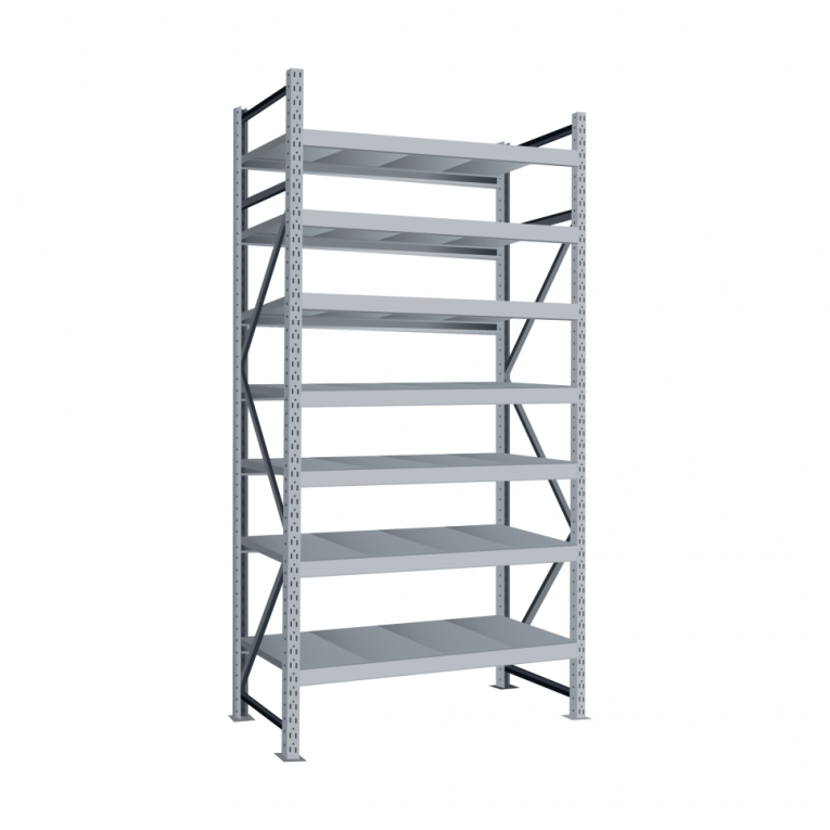 Стеллаж грузовой Диком СТ-051 5000х1200х1050 с 7 ярусами купить в Апатитах