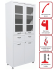 Медицинский шкаф HILFE МД 2 1780 R-1 купить в Апатитах