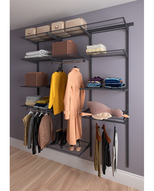 Гардеробная система Практик Home Max G180 графит купить в Апатитах Гардеробная система Практик Home Max G180 графит купить в Апатитах