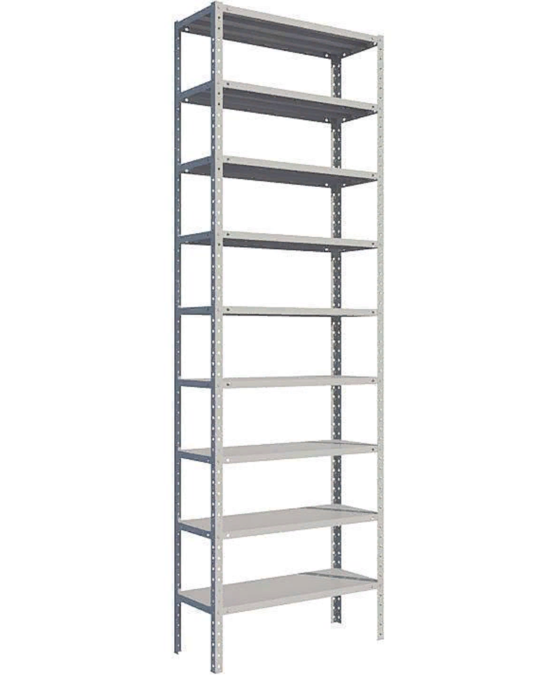 Стеллаж MS Standart 2200х1000х500 9 полок купить в Апатитах