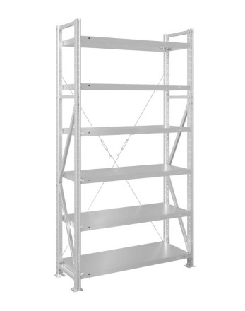 Стеллаж MS U 3000x700x500 6 полок (200 кг, металл) купить в Апатитах