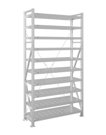 Стеллаж MS U 2000x1000x1000 10 полок (350 кг, перф) купить в Апатитах