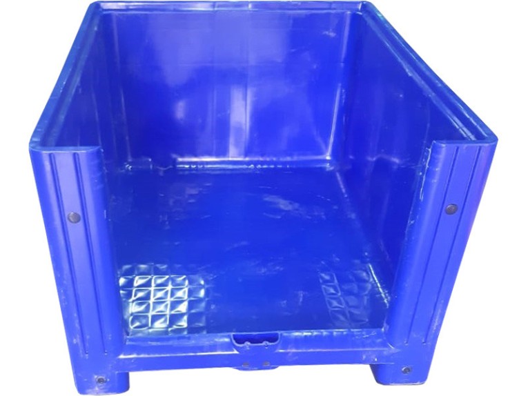 Big Box 1200х1000х760 сплошной, на ножках, с полубоковиной синий купить в Апатитах