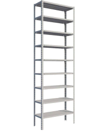 Стеллаж MS Strong 2750х1000х300 9 полок Стеллаж MS Strong 2750х1000х300 9 полок