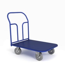 Тележка платформенная ТП 1 (г/п 450 кг, 800x500 мм, колеса серая резина 160 мм) Тележка платформенная ТП 1 (г/п 450 кг, 800x500 мм, колеса серая резина 160 мм)