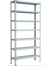 Стеллаж металлический Титан МС-500 2000х1000х300 7 полок Стеллаж металлический Титан МС-500 2000х1000х300 7 полок