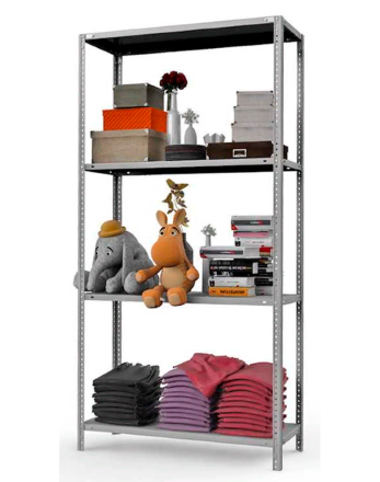 Стеллаж MS Strong 2350х1200х500 4 полки купить в Апатитах