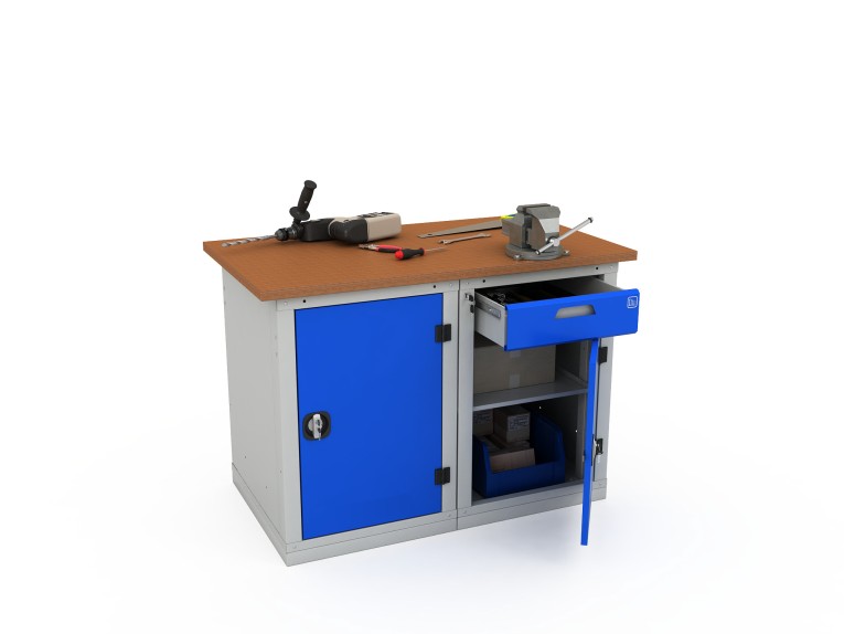 Верстак двухтумбовый WOKER PRO 2102.1200 купить в Апатитах Верстак двухтумбовый WOKER PRO 2102.1200 купить в Апатитах