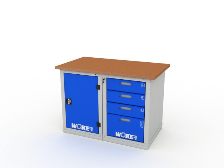 Верстак двухтумбовый WOKER PRO 2104.1200 купить в Апатитах
