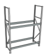 Стеллаж грузовой СГР 2000x900x800 2 полки (без настила) Стеллаж грузовой СГР 2000x900x800 2 полки (без настила)