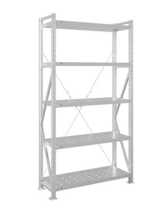 Стеллаж MS U 2000x1200x500 5 полок (180 кг, перф) купить в Апатитах