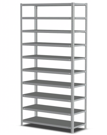 Стеллаж MS Strong 2350х1200х600 10 полок купить в Апатитах