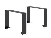 Комплект кронштейнов кабель-канала (2 шт) антрацит Комплект кронштейнов кабель-канала (2 шт) антрацит