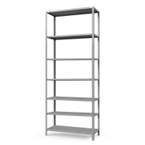 Стеллаж ТС Лайт с перф. полками 2000х1200х300 7 полок Стеллаж ТС Лайт с перф. полками 2000х1200х300 7 полок