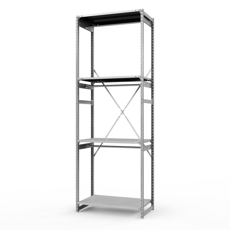 Стеллаж металлический ТСУ Универсал, 3000х1060х600 мм.Штанги: 3шт. Полки: металл 4 шт. купить в Апатитах Стеллаж металлический ТСУ Универсал, 3000х1060х600 мм.Штанги: 3шт. Полки: металл 4 шт. купить в Апатитах