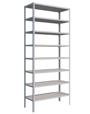 Стеллаж MS Strong 3100х700х600 8 полок купить в Апатитах