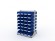 Стеллаж для пластиковых лотков SORTEX двухсторонний 1500x1000x800.03 купить в Апатитах