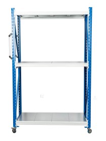 Стеллаж мобильный БиКом СТ-4 200x120x80 3 полки