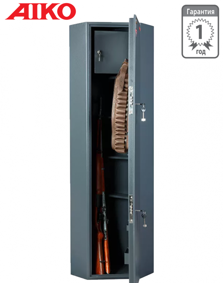 Угловой оружейный сейф Aiko Беркут 3У Угловой оружейный сейф Aiko Беркут 3У