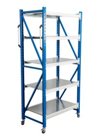 Стеллаж мобильный БиКом СТ-4 200x90x50 5 полок Стеллаж мобильный БиКом СТ-4 200x90x50 5 полок