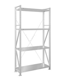 Стеллаж MS U 2000x700x1000 4 полки (350 кг, металл)
