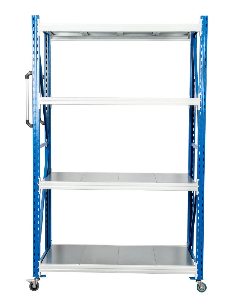 Стеллаж мобильный БиКом СТ-4 250x90x90 4 полки купить в Апатитах