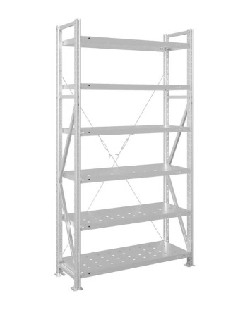 Стеллаж MS U 2000x700x500 6 полок (300 кг, перф) купить в Апатитах