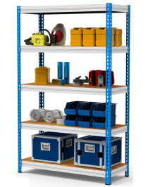 Стеллаж металлический МКФ 2500х1510х500 5 полок