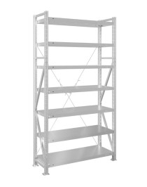 Стеллаж MS U 2000x1000x600 7 полок (200 кг, металл) Стеллаж MS U 2000x1000x600 7 полок (200 кг, металл)