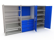 Система хранения оснастки к станкам с ЧПУ MODUL XL 3х2000 №2 Система хранения оснастки к станкам с ЧПУ MODUL XL 3х2000 №2