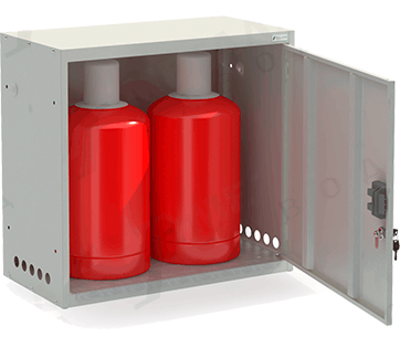 Шкаф для газовых баллонов ШГР 27-2 (27л) купить в Апатитах