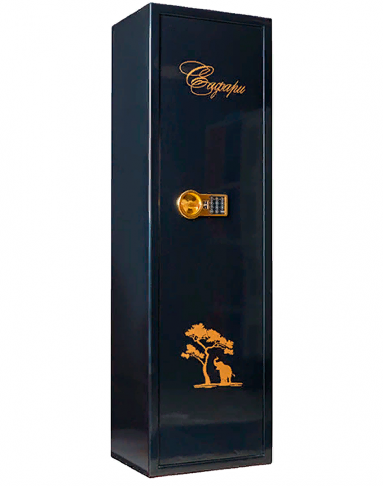 Оружейный сейф Сафари EL GOLD (черный) купить в Апатитах Оружейный сейф Сафари EL GOLD (черный) купить в Апатитах